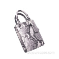 Mini -Snake Mini Tote Women Women Vintage Crossbody Bolsa